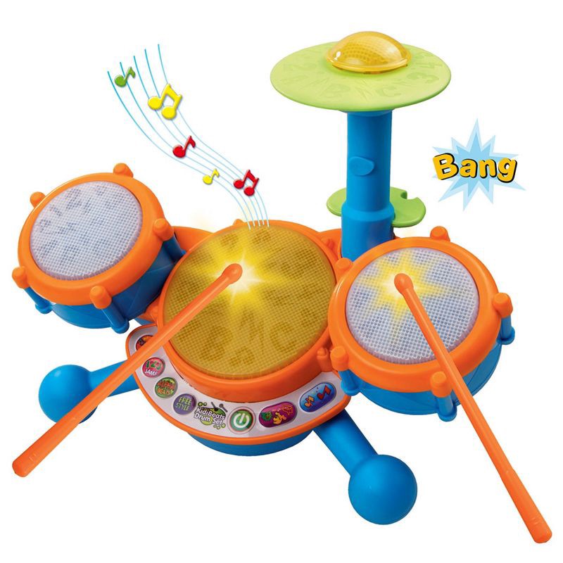 slide 11 of 11, VTech KidiBeats Drum Set, 1 ct