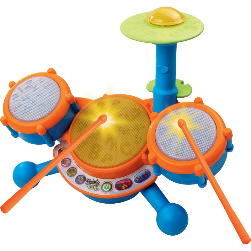 slide 1 of 11, VTech KidiBeats Drum Set, 1 ct