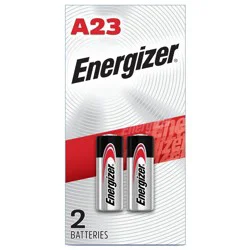 Energizer A23 Batteries 2pk - Alkaline Battery: 12V, Household Power Cell