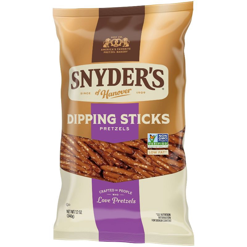 slide 5 of 6, Snyder's of Hanover Pretzel Dipping Sticks - 12oz, 12 oz