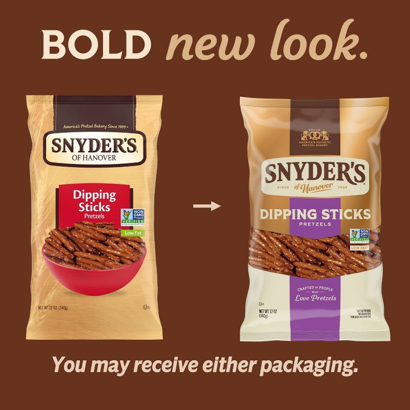 slide 6 of 6, Snyder's of Hanover Pretzel Dipping Sticks - 12oz, 12 oz