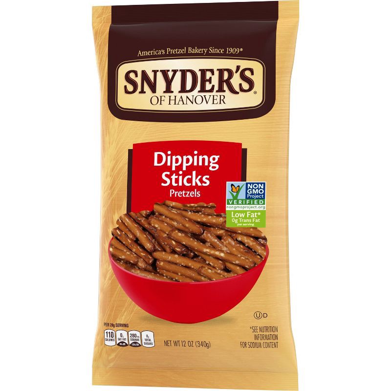 slide 7 of 7, Snyder's of Hanover Pretzel Dipping Sticks - 12oz, 12 oz