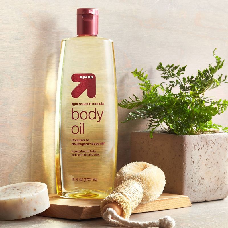 Body Oil Scented - 16oz - up & up 16 oz