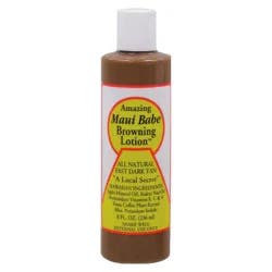 Maui Babe Browning Lotion - 8 fl oz: Paraben-Free, Sulfate-Free, Phthalate-Free, Whole Body Tanning Solution