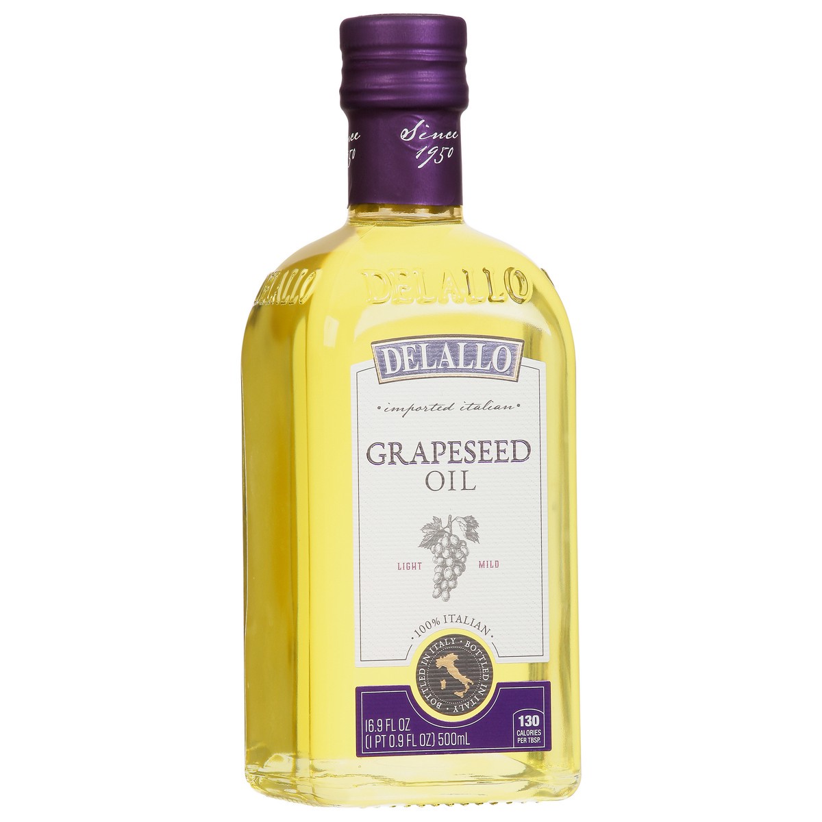 slide 7 of 13, DeLallo Grapeseed Oil 16.9 fl oz, 16.9 fl oz