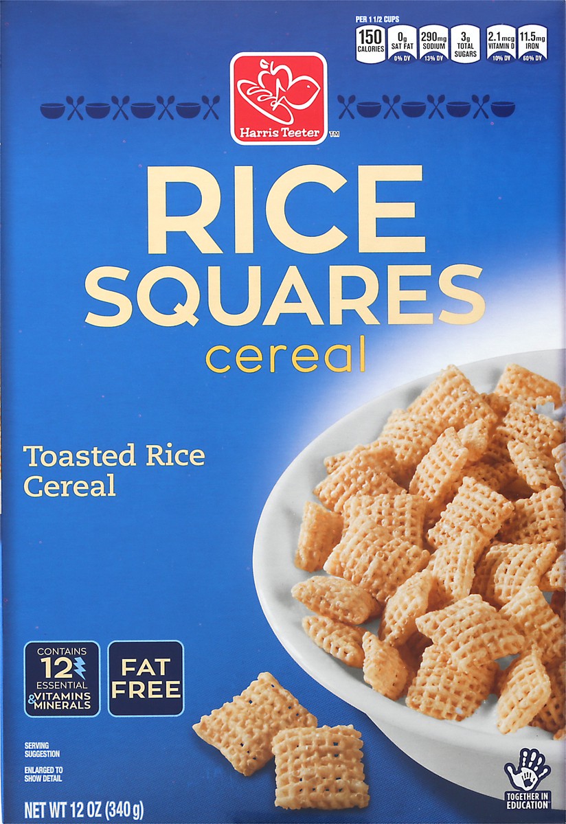 slide 6 of 13, Harris Teeter Rice Squares Cereal, 1 ct