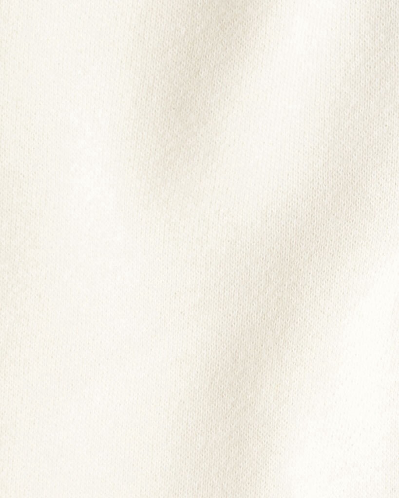 slide 3 of 3, Carter's Carters Baby Girl DayDream Fleece Drawstring Joggers - White Cream 24M, 1 ct