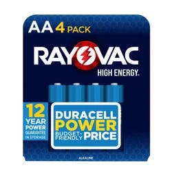 Rayovac High Energy Alkaline AA Batteries ( 4 -Pack)