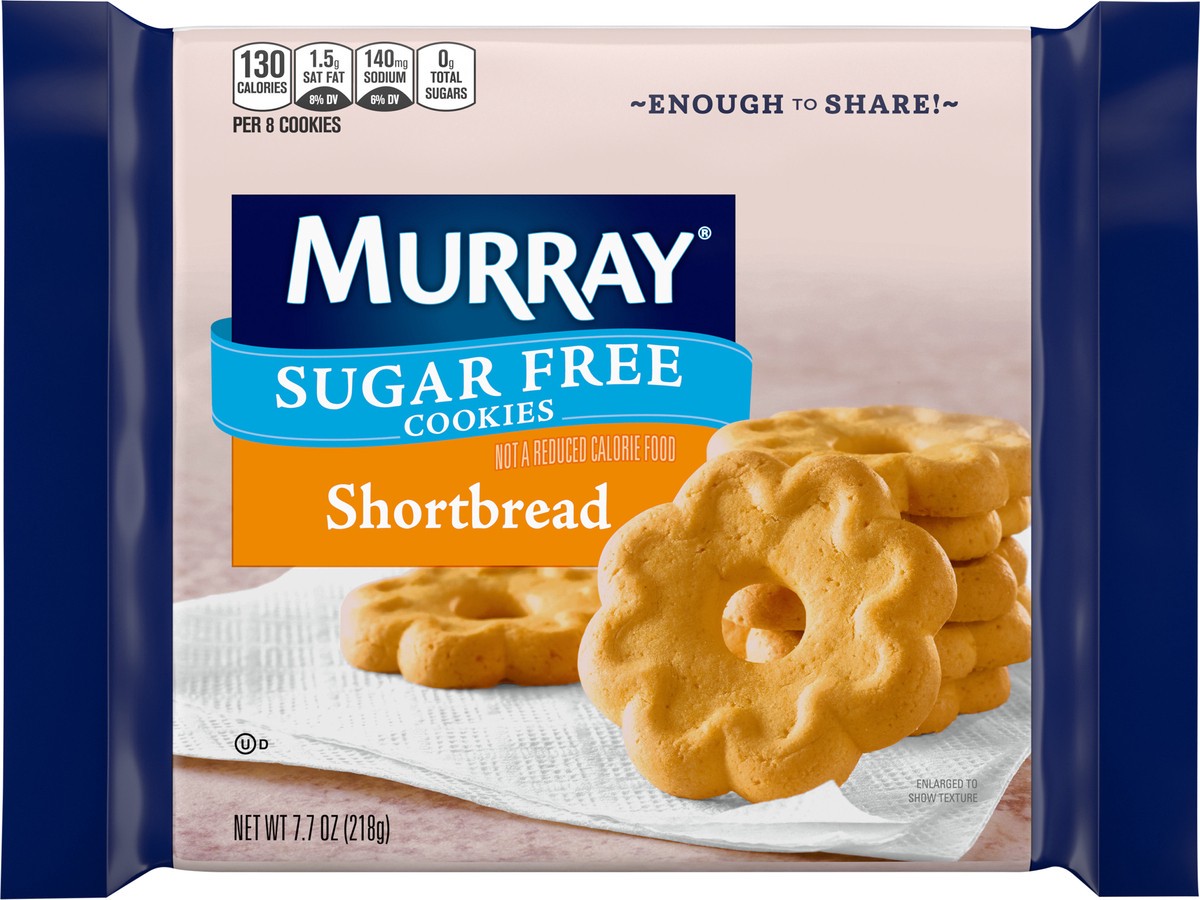 slide 4 of 7, Murray Sugar Free Shortbread Cookies 7.7 oz, 7.7 oz