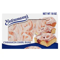 Entenmann's Cinnamon Swirl Buns - 18 Oz