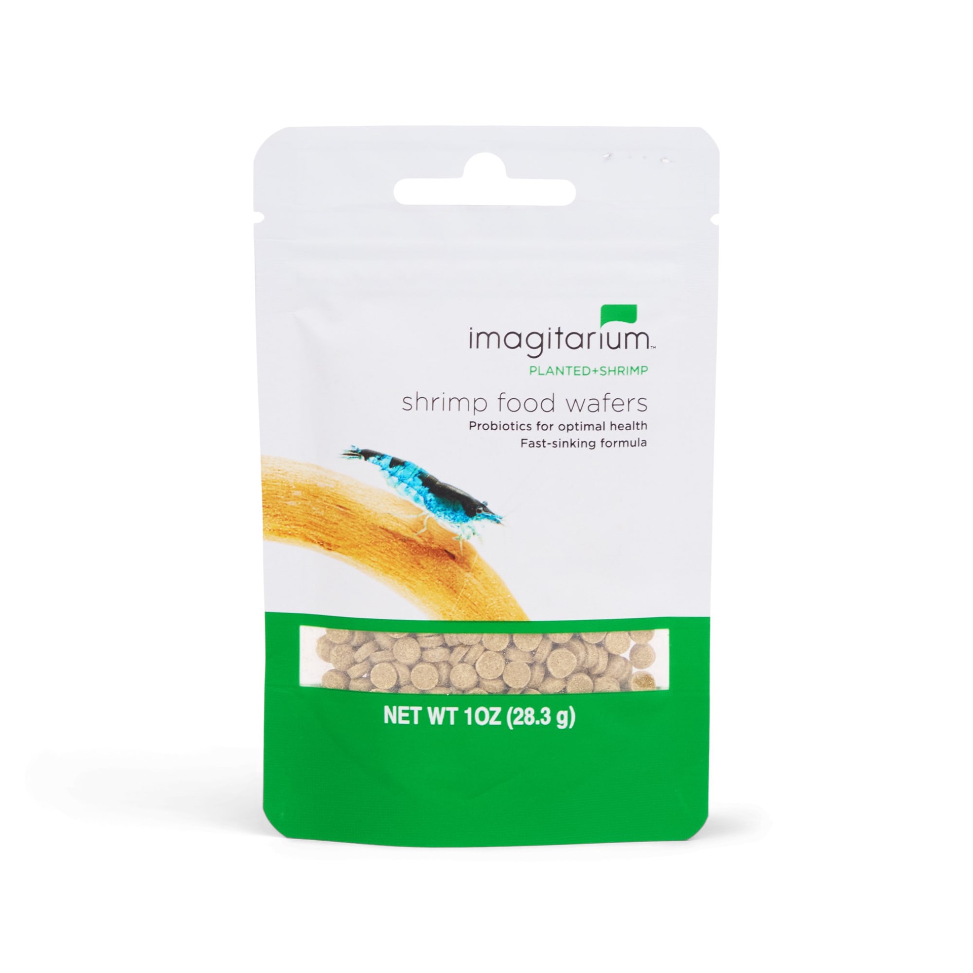 slide 1 of 1, Imagitarium Shrimp Food Wafers, 1 oz., 1 ct