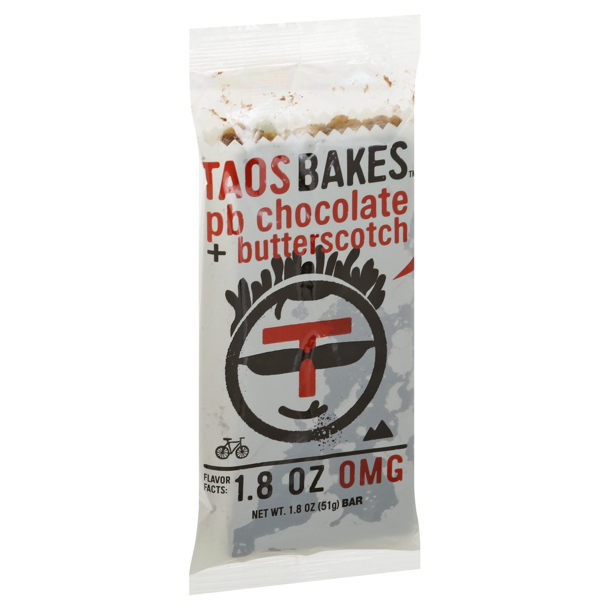 slide 7 of 9, Taos Bakes Pnut Butr Cho Buttstch Bar 1.8 Oz, 1.8 oz