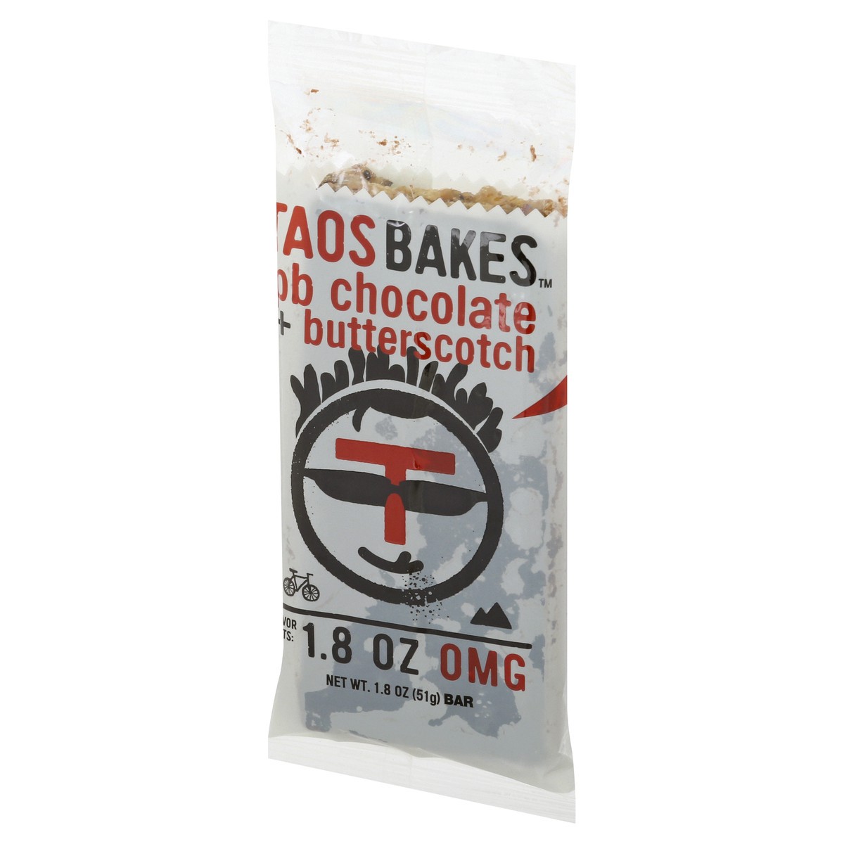 slide 6 of 9, Taos Bakes Pnut Butr Cho Buttstch Bar 1.8 Oz, 1.8 oz