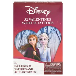 IG Design Group Valentine Cards Tattoo Frozen