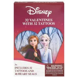 IG Design Group Valentine Cards Tattoo Frozen