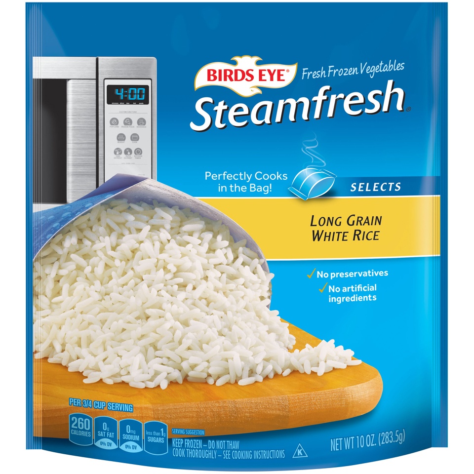 Birds Eye Steamfresh Selects Long Grain White Rice 10 oz | Shipt