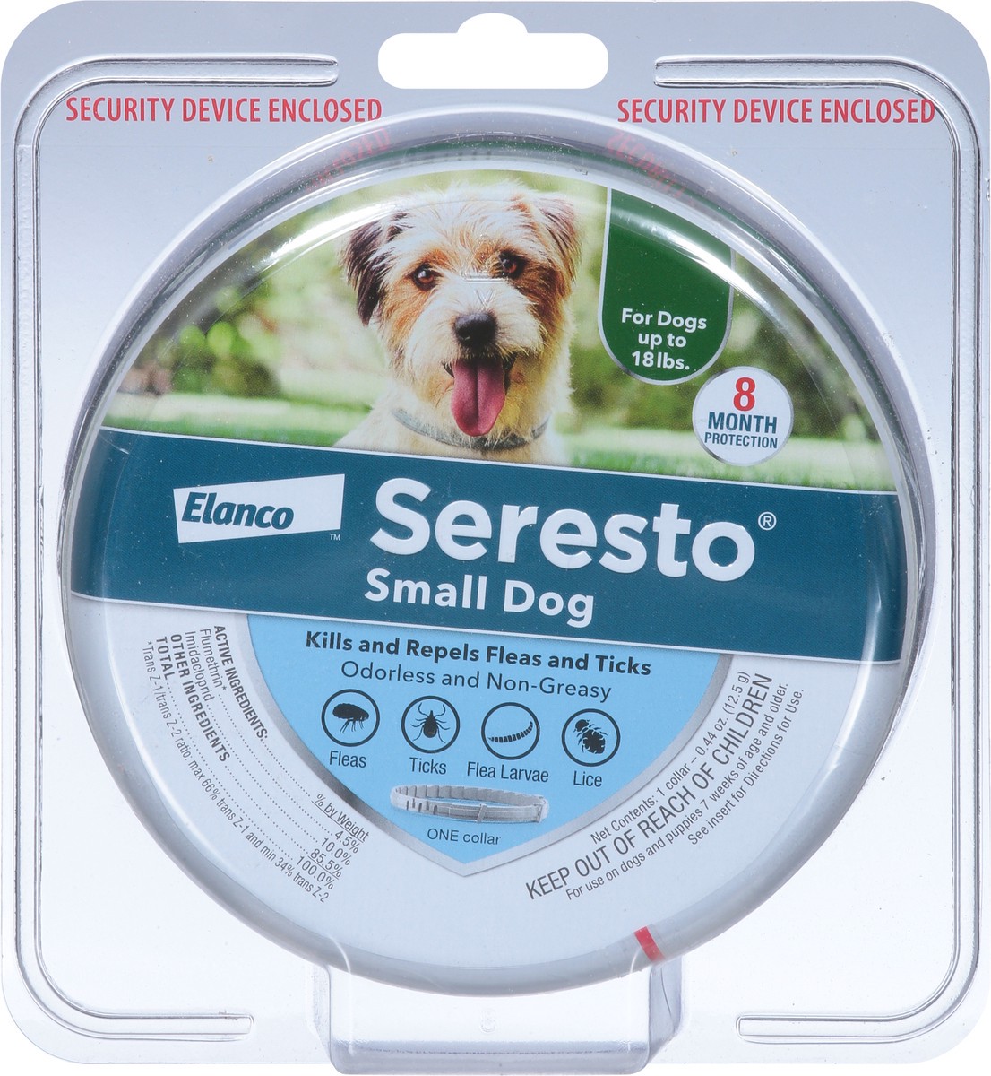slide 7 of 12, Elanco Seresto Small Dog Flea and Tick Collar 1 ea, 1 ct