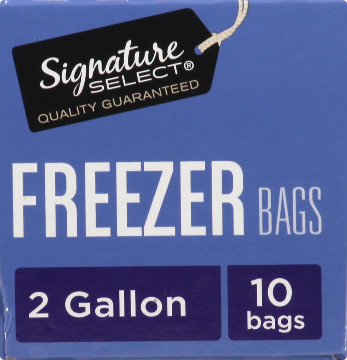 slide 5 of 9, Signature Select Freezer Bags 10 ea, 10 ct