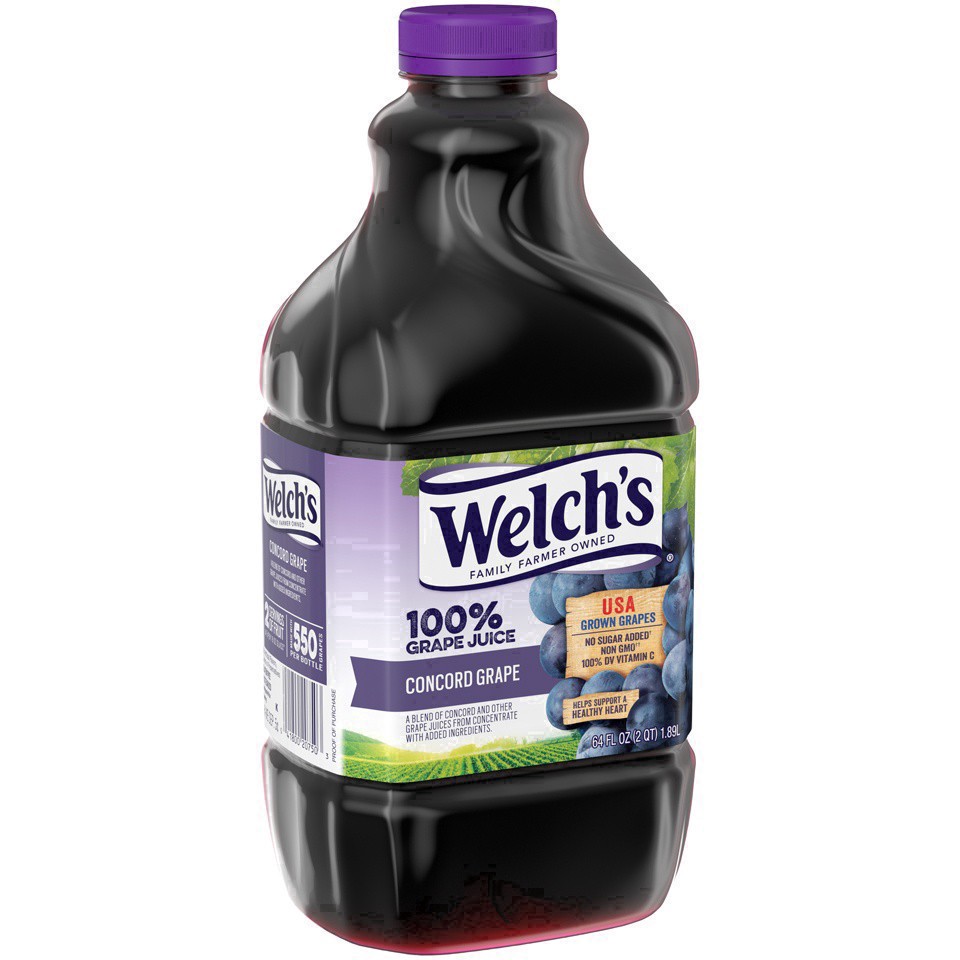 slide 32 of 70, Welch's 100% Concord Grape Juice, 64 oz