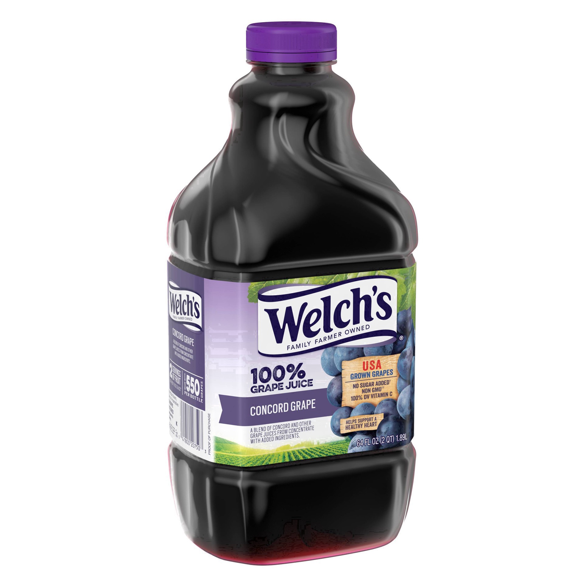 slide 15 of 70, Welch's 100% Concord Grape Juice, 64 oz