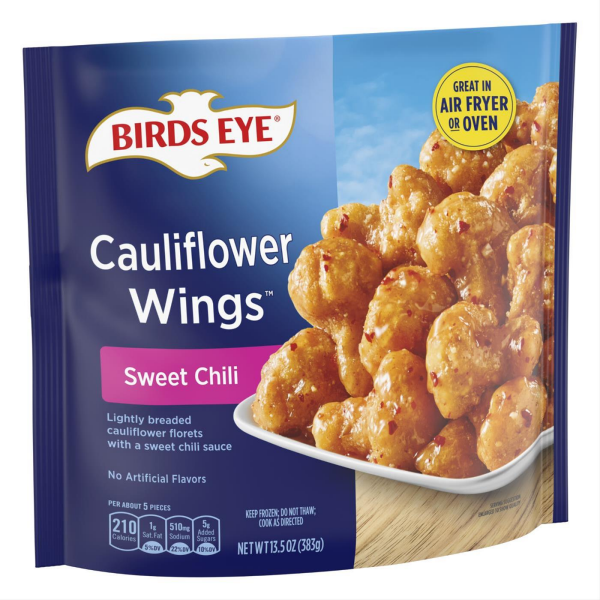 slide 6 of 25, Birds Eye Sweet Chili Cauliflower Wings, Frozen Vegetable, 13.5 oz. Bag, 13.5 oz