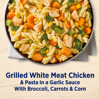 slide 22 of 29, Birds Eye Voila! Garlic Chicken Frozen Meal, 21 OZ Bag, 22 oz