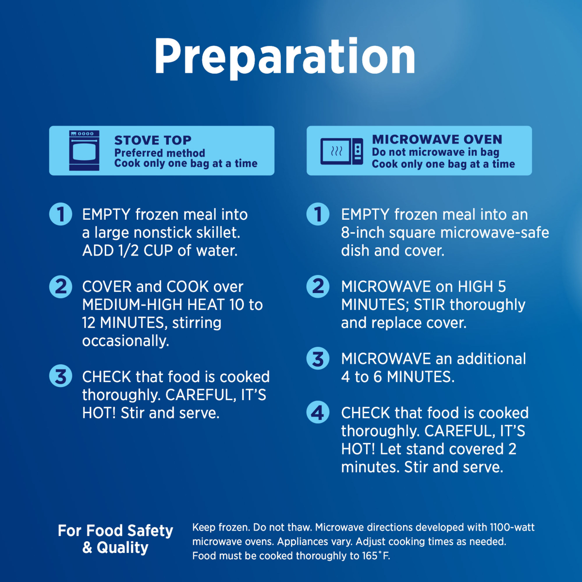 slide 23 of 29, Birds Eye Voila! Garlic Chicken Frozen Meal, 21 OZ Bag, 22 oz