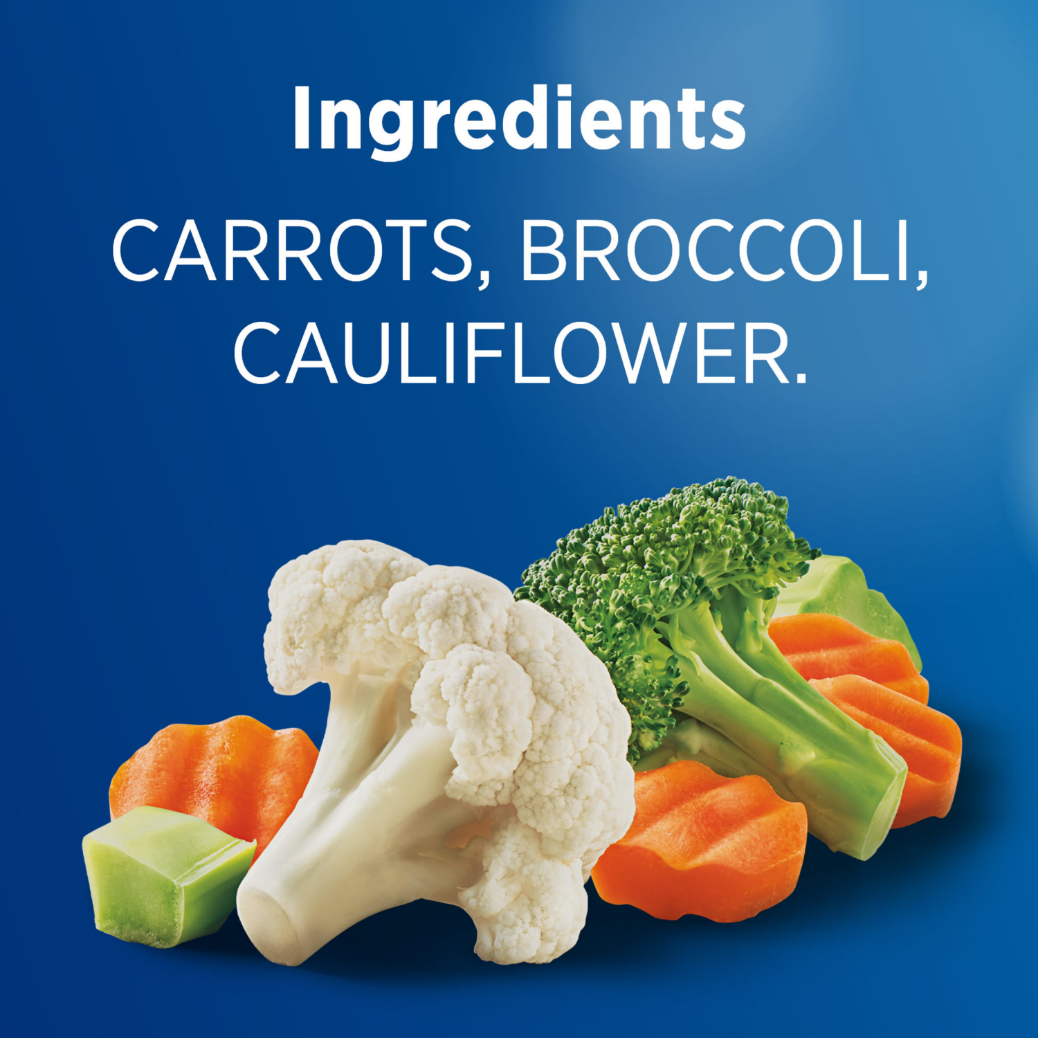 slide 3 of 5, Birds Eye California Blend with Carrots, Broccoli, Cauliflower, Frozen Vegetables, 60 oz. Bag, 60 oz