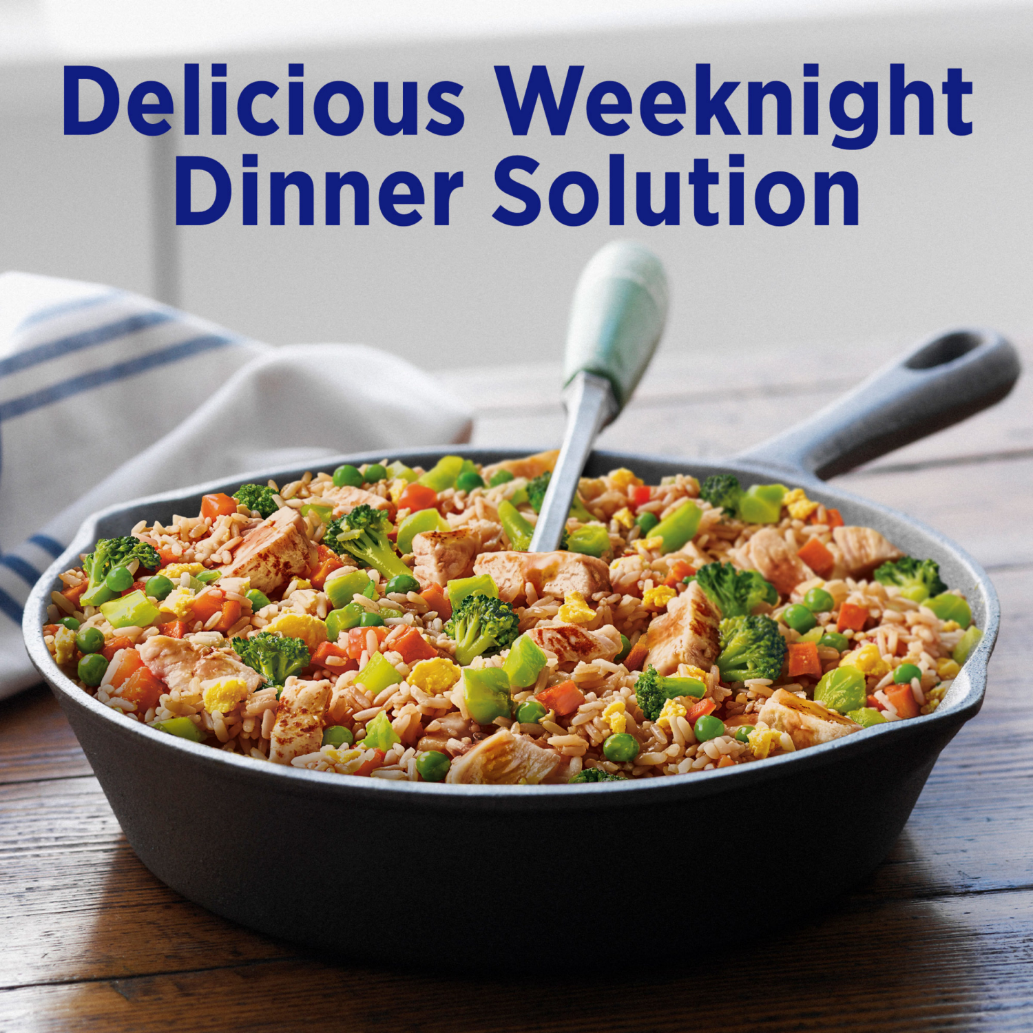 slide 4 of 8, Birds Eye Voila! Chicken Fried Rice Skillet Meals\, Frozen Meal\, 42 oz. Family Size Bag, 42 oz