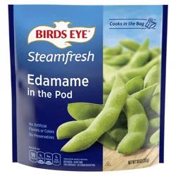 Birds Eye Edamame in the Pod, Frozen Vegetables, 10 oz. Bag