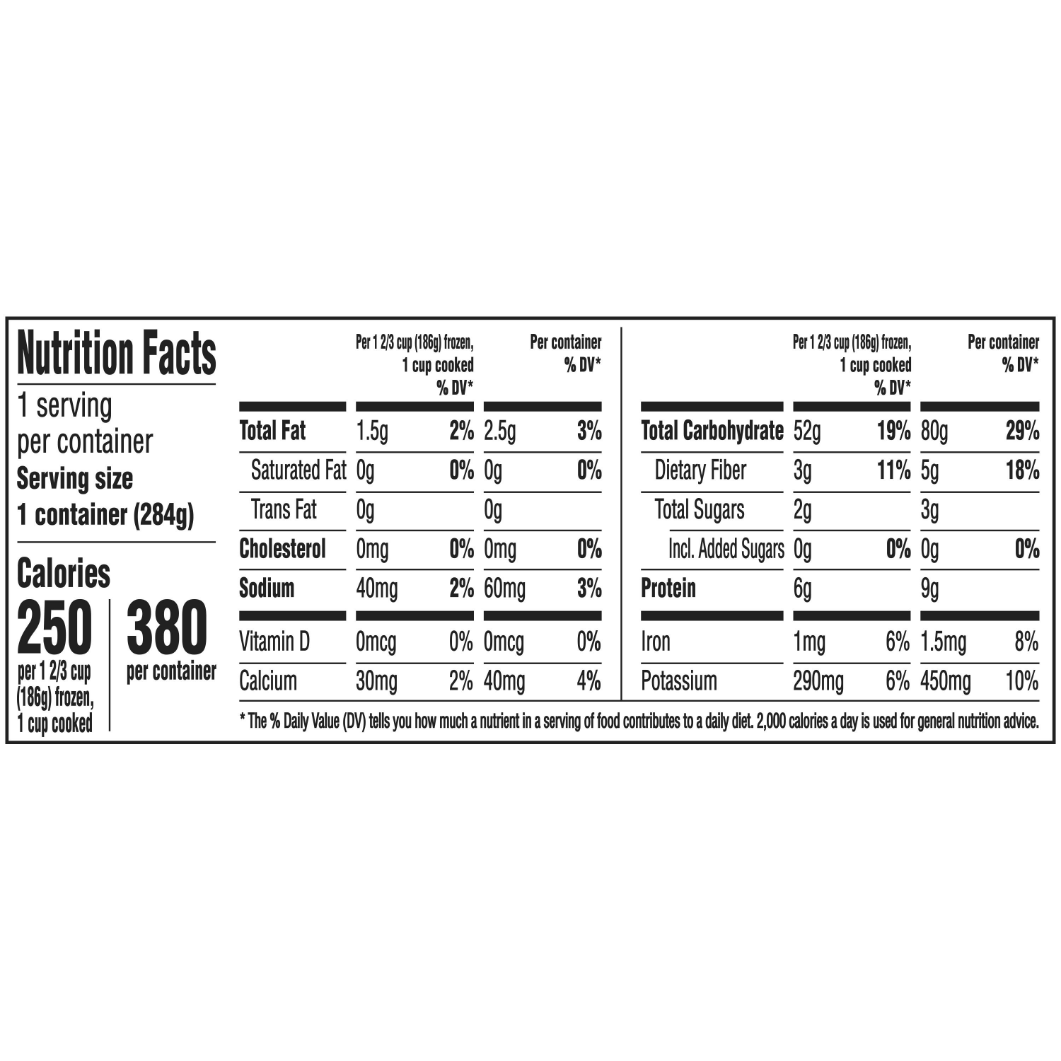 slide 2 of 5, Birds Eye Whole Grain Rice with Broccoli & Carrots 10 oz, 10 oz