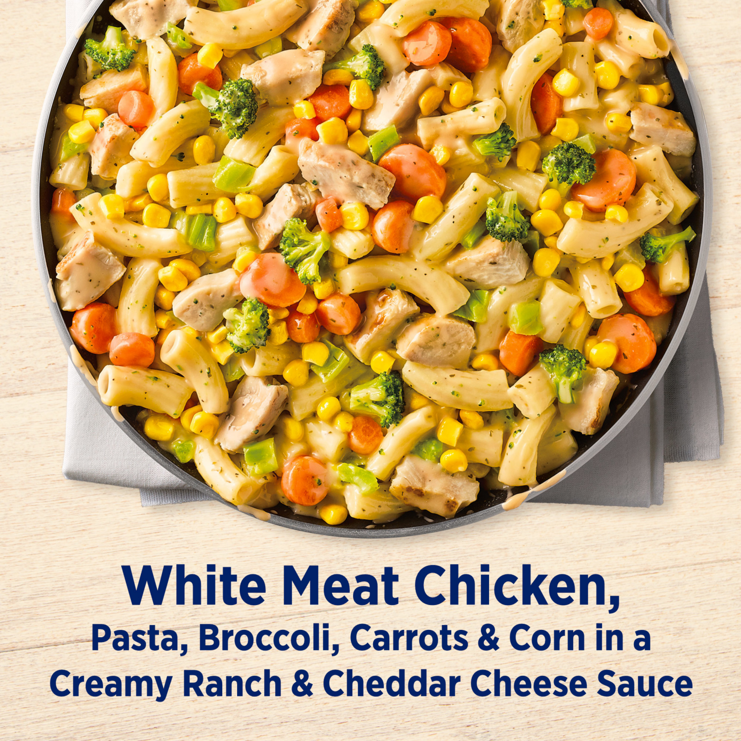 slide 6 of 8, Birds Eye Voila! Family Size Cheesy Ranch Chicken Frozen Meal, 42 OZ Bag, 42 oz