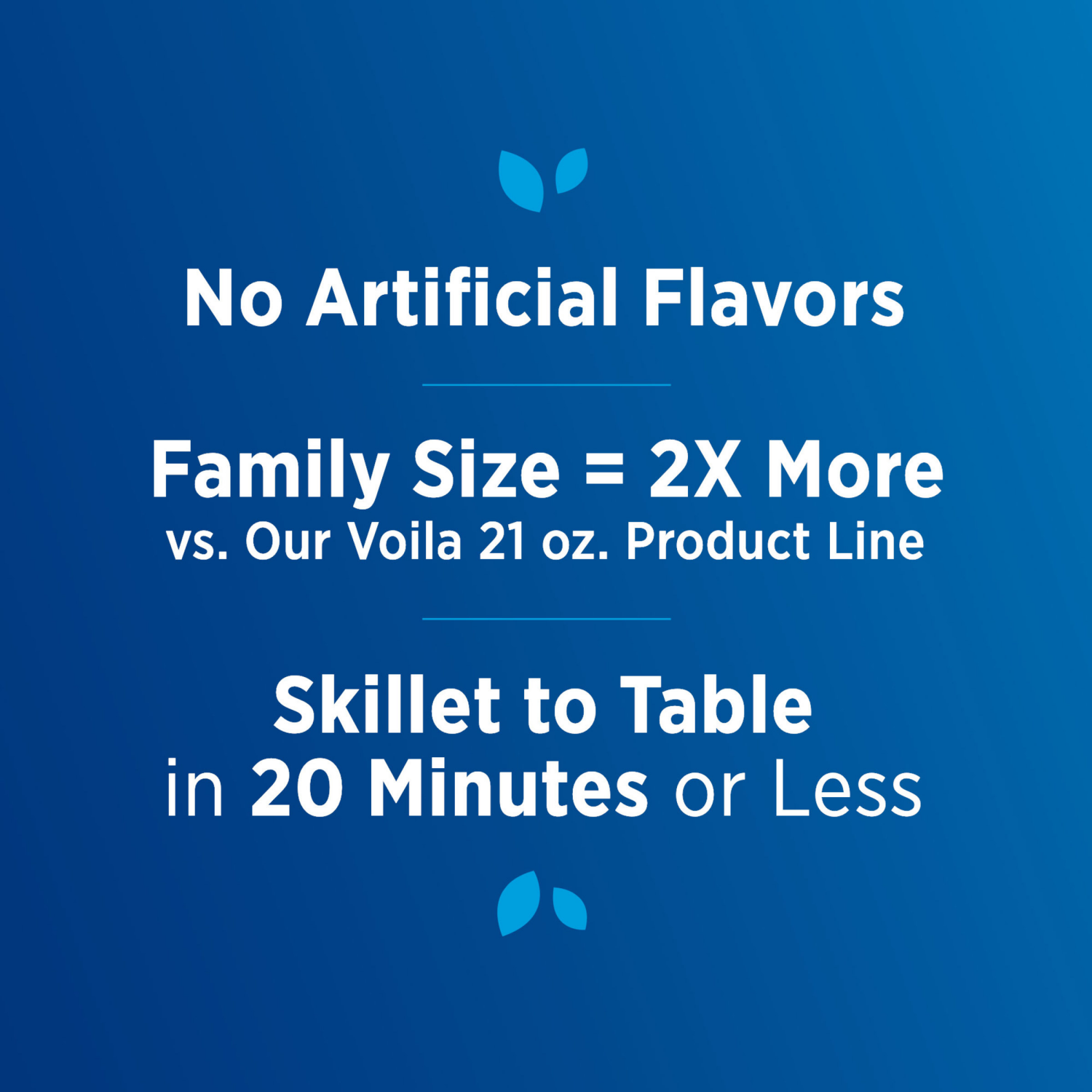 slide 7 of 8, Birds Eye Voila! Family Size Cheesy Ranch Chicken Frozen Meal, 42 OZ Bag, 42 oz