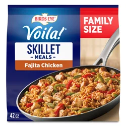 Birds Eye Voila! Family Size Fajita Chicken Frozen Meal, 41 oz. Bag