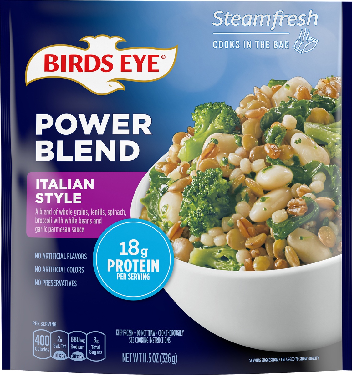slide 9 of 10, Birds Eye Italian Style Protein Blend, 11.5 oz