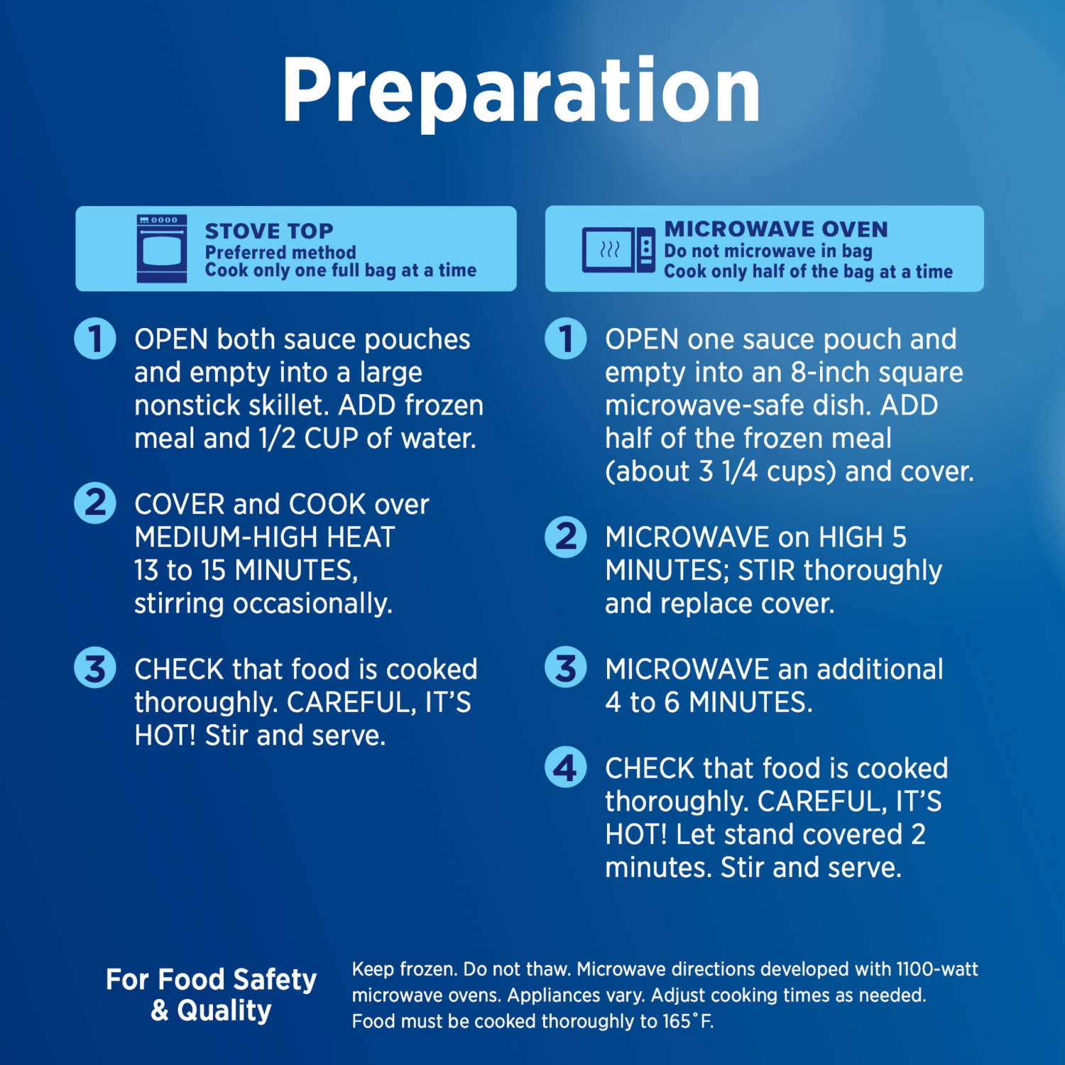 slide 8 of 8, Birds Eye Voila! Family Size Chicken Bacon Ranch Mac and Cheese Skillet, Frozen Meal, 42 oz. Bag, 42 oz
