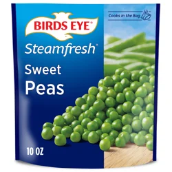Birds Eye Sweet Peas, Frozen Vegetables, 10 oz. Bag