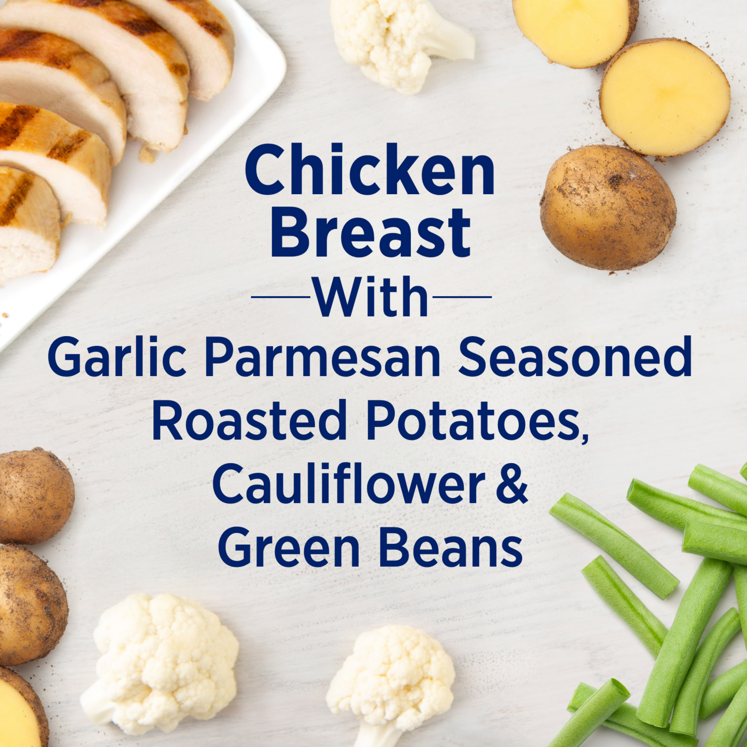 slide 4 of 5, Birds Eye Sheet Pan Meals, Chicken With Garlic Parmesan Seasoned Potatoes Frozen Meal, 21 OZ Bag, 21 oz