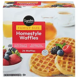 Signature Select Homestyle Waffles - 29.6 Oz