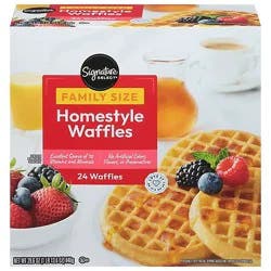 Signature Select Homestyle Waffles - 29.6 Oz