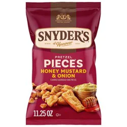 Snyder's of Hanover Pretzel Pieces Honey Mustard and Onion - 11.25oz