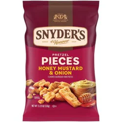Snyder's of Hanover Pretzel Pieces Honey Mustard and Onion - 11.25oz