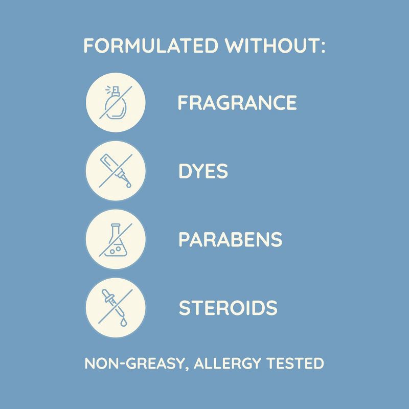 slide 4 of 4, Aveeno Eczema Therapy Daily Soothing Eczema Relief Steroid-Free Body Cream Fragrance-Free - 7.3oz, 7.3 oz
