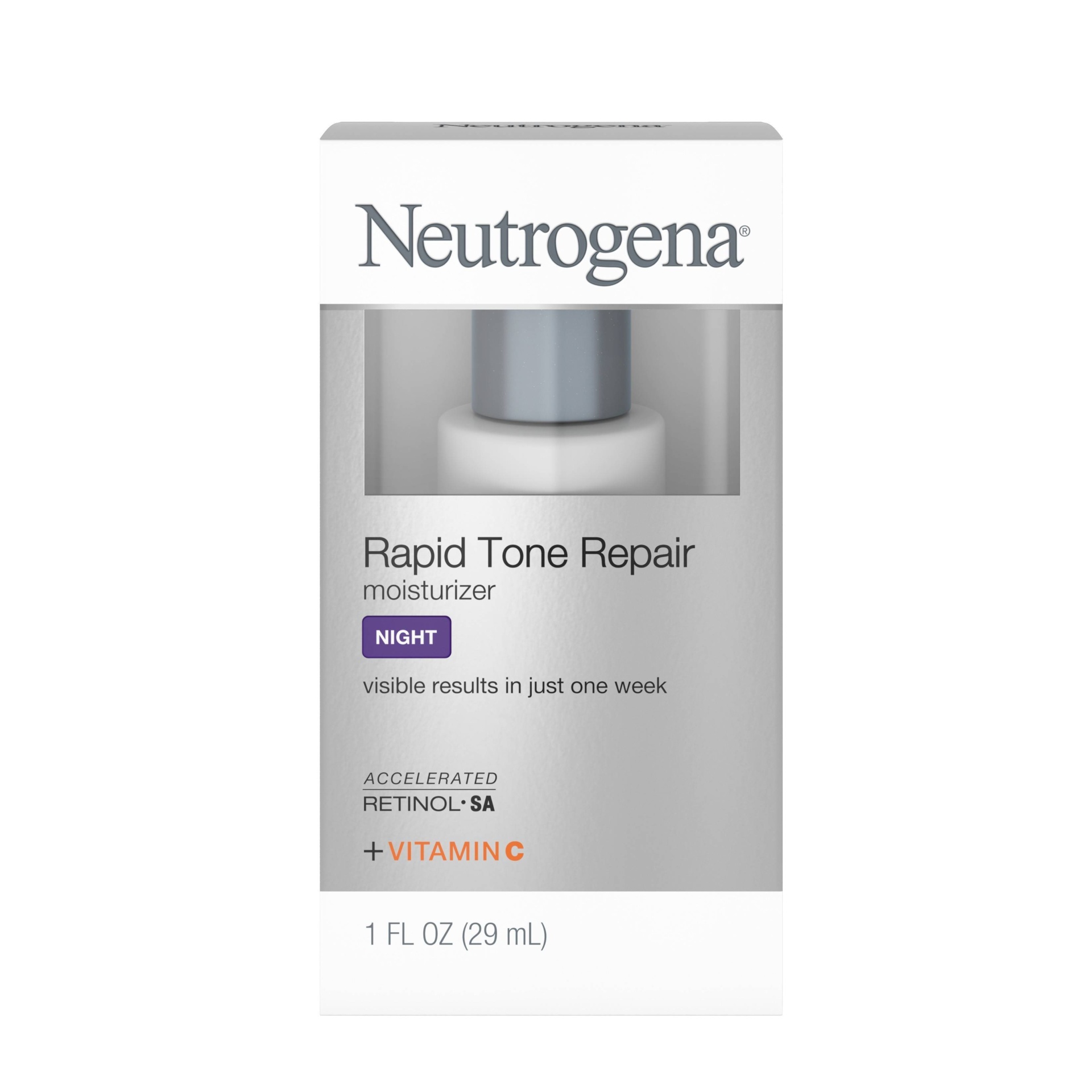 slide 1 of 6, Neutrogena Rapid Tone Repair Night Moisturizer, 1 oz