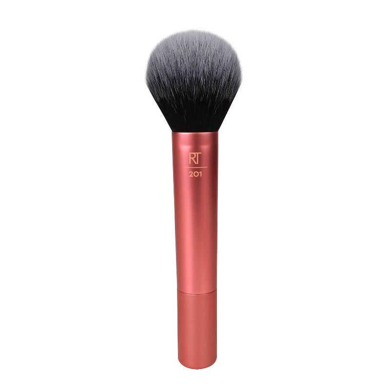 slide 1 of 5, Real Techniques Ultra Plush Powder Makeup Brush, 1 ct