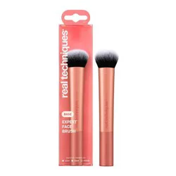Real Techniques Expert Face Makeup Brush: Aluminum Handle, Synthetic Bristle, Multi-Purpose Use