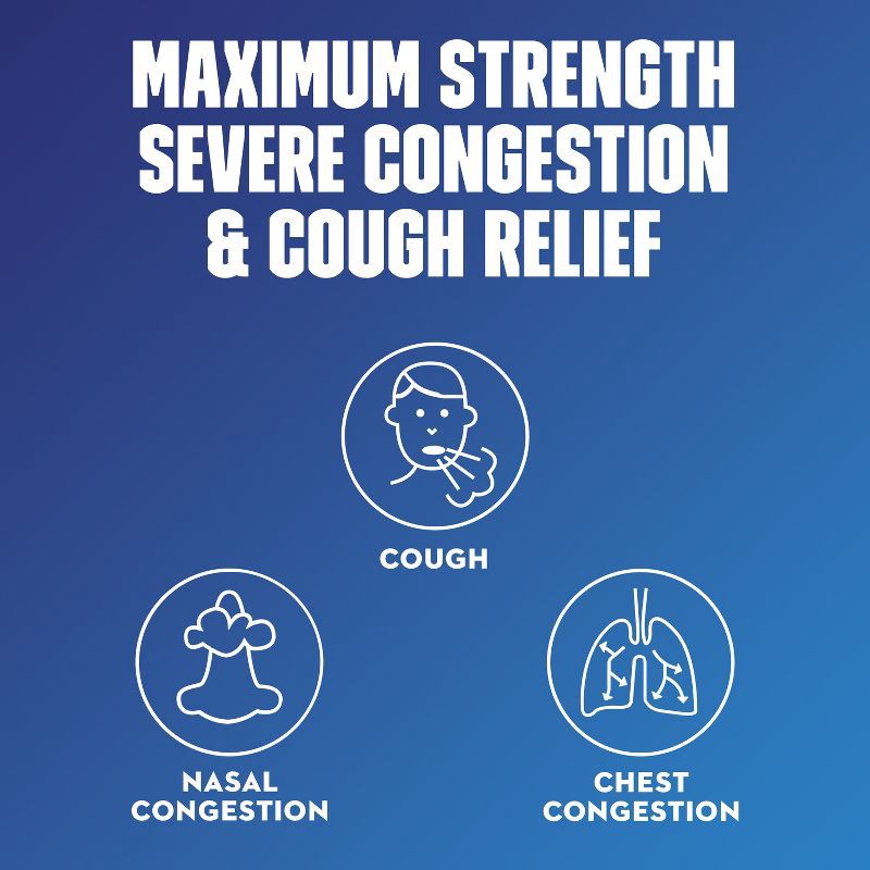 slide 4 of 7, Mucinex Max Strength Severe Congestion & Cough Medicine - Liquid - 6 fl oz, 6 fl oz