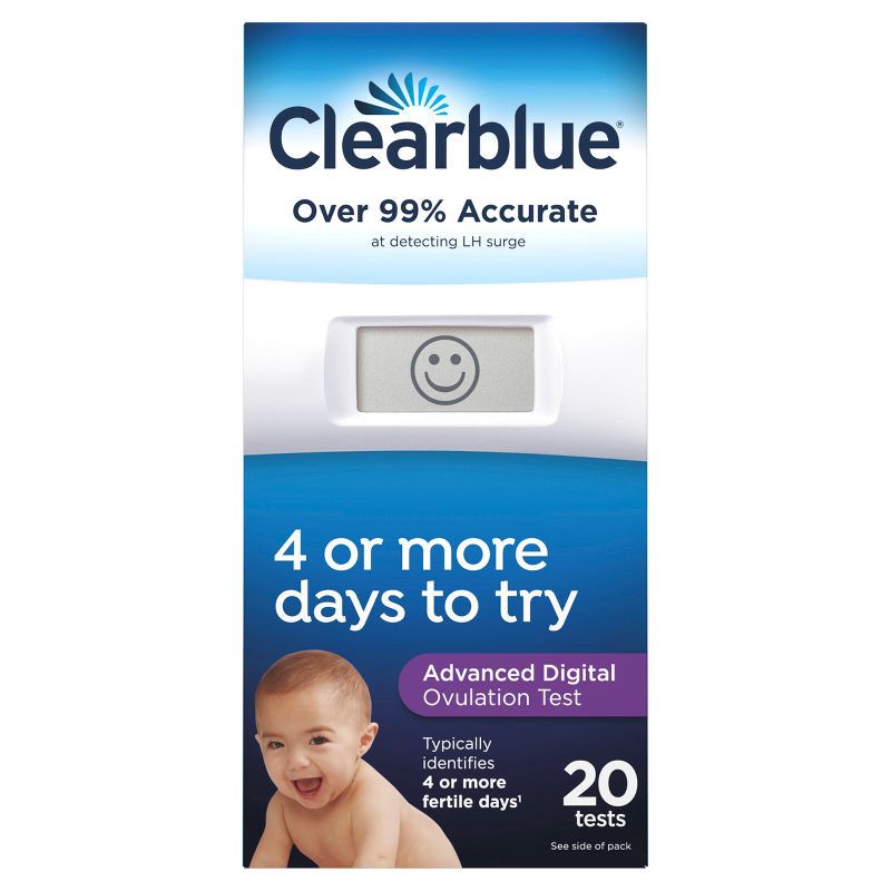 slide 1 of 11, Clearblue Advanced Digital Ovulation Test - 20ct, 20 ct