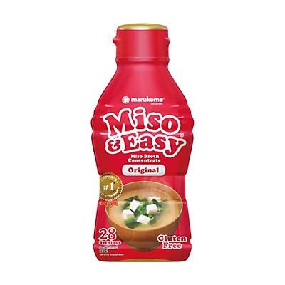 slide 1 of 1, Miso & Easy Gluten Free Original Miso Broth Concentrate 15.1 oz, 13.8 oz