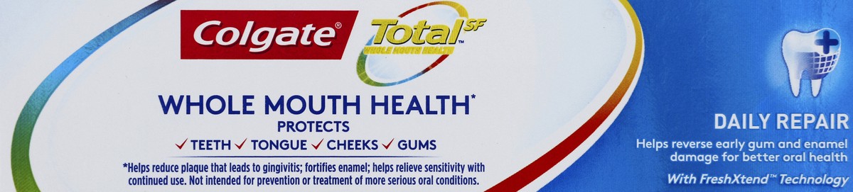 slide 4 of 6, Colgate Total Toothpaste, Daily Repair - Paste, 3.4 oz